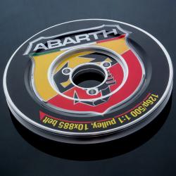Duże koło pasowe z logo Abarth 1:1 do Fiata 126p
